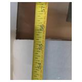 Coppery-Brown Vinyl Fabric Roll With Felt Backing,  55 3/8 Wide, Unknown Length