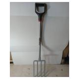 APPEARS NEW - Husky 41 in. Steel Shingle Fork Roof Shovel