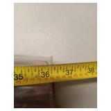 Thick, Clear, Vinyl Roll 36 1/8 x 60 1/4"