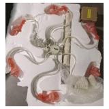 APPEARS NEW - Forty West Designs: Sasha 6-Lt Chandelier  - Retail: $335