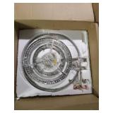 Brushed Nickel Crystal Orb 6-light Chandelier  - Retail: $299