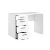 Tvilum Wendell 4 Drawer Desk in White  - Retail: $89