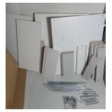 Tvilum Wendell 4 Drawer Desk in White  - Retail: $89