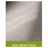 Modern Brushed Nickel Torchiere Floor Lamp (71 Height)