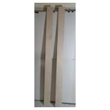 Maple Plywood 1/4 x 75.25L x 4.625" W Building Supplies (2 Boards Included)