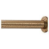 Ivilon Tension Curtain Rod - Spring Tension Rod for Windows or Shower, 24 to 36 Inch. Warm Gold