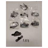 APPEARS NEW - Steel Window Sash Lock, CTC 2, Matte Black, 8 Pack, Made in Taiwan