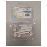 Intex Replacement Joint Pin & Seal for 13  - 24  Round Metal Frame Pools  6 Pack