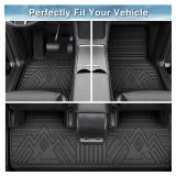 APPEARS NEW - Mixsuper Floor Mats for Chevy Tahoe/GMC Yukon/Cadillac Escalade 2021-2026 7 Seats (Not for 8/9 Seats, Yukon XL or Escalade ESV)