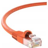 InstallerParts CAT6 Cable UTP Booted - Orange, 30 FT, 30 Pack - Professional Series - 10Gbps, Cat6 Patch Cable, Network, Internet  - Retail: $128