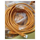 InstallerParts CAT6 Cable UTP Booted - Orange, 30 FT, 30 Pack - Professional Series - 10Gbps, Cat6 Patch Cable, Network, Internet  - Retail: $128