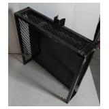 Heavy-duty steel universal fit cargo basket for an ATV or UTV.