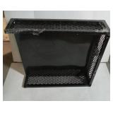 Heavy-duty steel universal fit cargo basket for an ATV or UTV.