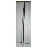 1-3/4 in. x 3-1/2 in. x 6 ft. Green Steel Fence T-Post with Anchor Plate