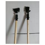 RubbermaidÂ® Snap-On Wood Dust Mop Handle - 60, Natural (2 Pack)