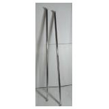 H" Clothing Rack Add on Bar, 2 Pack. (5Ft.)