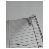 APPEARS NEW - ClosetMaid SuperSlide 96 in. W x 12 in. D White Ventilated Wire Shelf