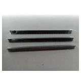 APPEARS NEW - Architectural Scale Ruler 3 Pack Aluminum Triangular Ruler 12 Inch Imperial Metal Scale Ruler for Blueprint Drafting Ruler for Architect, Civil Engineer, Draftsman