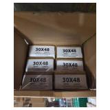 Lotus & Windoware Cordless 1" Vinyl Mini Blinds White (30"X48") - Set of 12