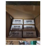 Lotus & Windoware Cordless 1" Vinyl Mini Blinds White (30"X48") - Set of 12