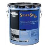 Black Jack 5175-A-30 Roof Coating Silver-Seal 300 Gloss Fibered Aluminum 4.75 gal (Silver)