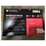 Vital Essentials Freeze-Dried Raw Beef Dog Food with Large Kong Toy - Set of 3