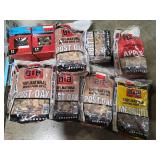 Bulk Lot of B&B Post Oak and Mesquite Wood Chips, Watchdog Wi-Fi Module, Roofing Nails