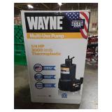Wayne EEAUP250 Automatic Utility Pump  1/4 HP Motor