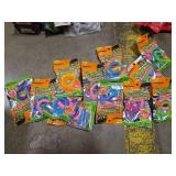 Bulk Lot of Outdoor Supplies Including Bug Repellent, Wood Chips, Gloves, and More!