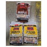 Bulk Lot of Outdoor Supplies Including Bug Repellent, Wood Chips, Gloves, and More!