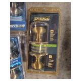 Bulk Lot of Schlage G2 Door Knobs - 4 Total