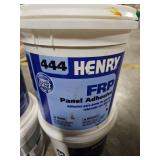 Construction Material Lot - Drylok, Speed-Patch, and Henry Adhesives