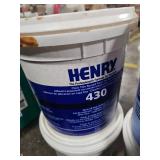 Construction Material Lot - Drylok, Speed-Patch, and Henry Adhesives