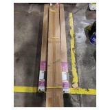 1in Vinyl Blinds 69inx48in (White) - Lot of 6