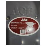 ACE Steel Single Wheel Wheelbarrow Bucket 6 cu. ft.