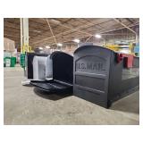 U.S. Mail Standard Post Mount Mailboxs - Lot of 5