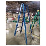 Keller 6ft Commercial Fiberglass Step Ladder (Model 676)