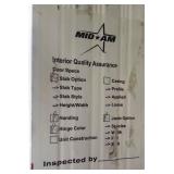 6ft Mid America White Interior Door