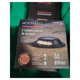 Moonrays Solar Deck Lights - Lot of 8