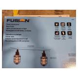 Fusion 10-Piece Solar Cage String Lights