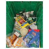 Home Improvement Hardware Lot with Security Lights