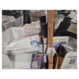 Mixed Lot of Various Items - Crown Shades Canopy Weight Plate Set, 3M Filtrete Filters