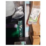 Mixed Lot of Various Items - Crown Shades Canopy Weight Plate Set, 3M Filtrete Filters