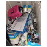 Mixed Lot with 12-Drawer Rolling Storage Cart, SpeedFinish Supplies, Paint and More!