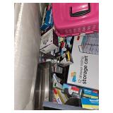 Mixed Lot with 12-Drawer Rolling Storage Cart, SpeedFinish Supplies, Paint and More!