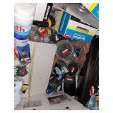 Mixed Lot with 12-Drawer Rolling Storage Cart, SpeedFinish Supplies, Paint and More!