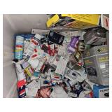 Bulk Lot of Mixed Light Fixtures, Electrical Supplies, 18V Garden Pump and More!