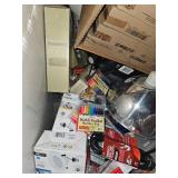 Mixed Lot of Home Supplies and HVAC Air Filters