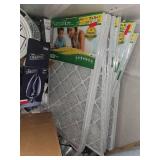 Mixed Lot of Home Supplies and HVAC Air Filters