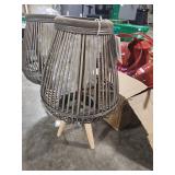 Bulk Lot of Mixed Garden Water Cans, Lamps, Mini Brooms